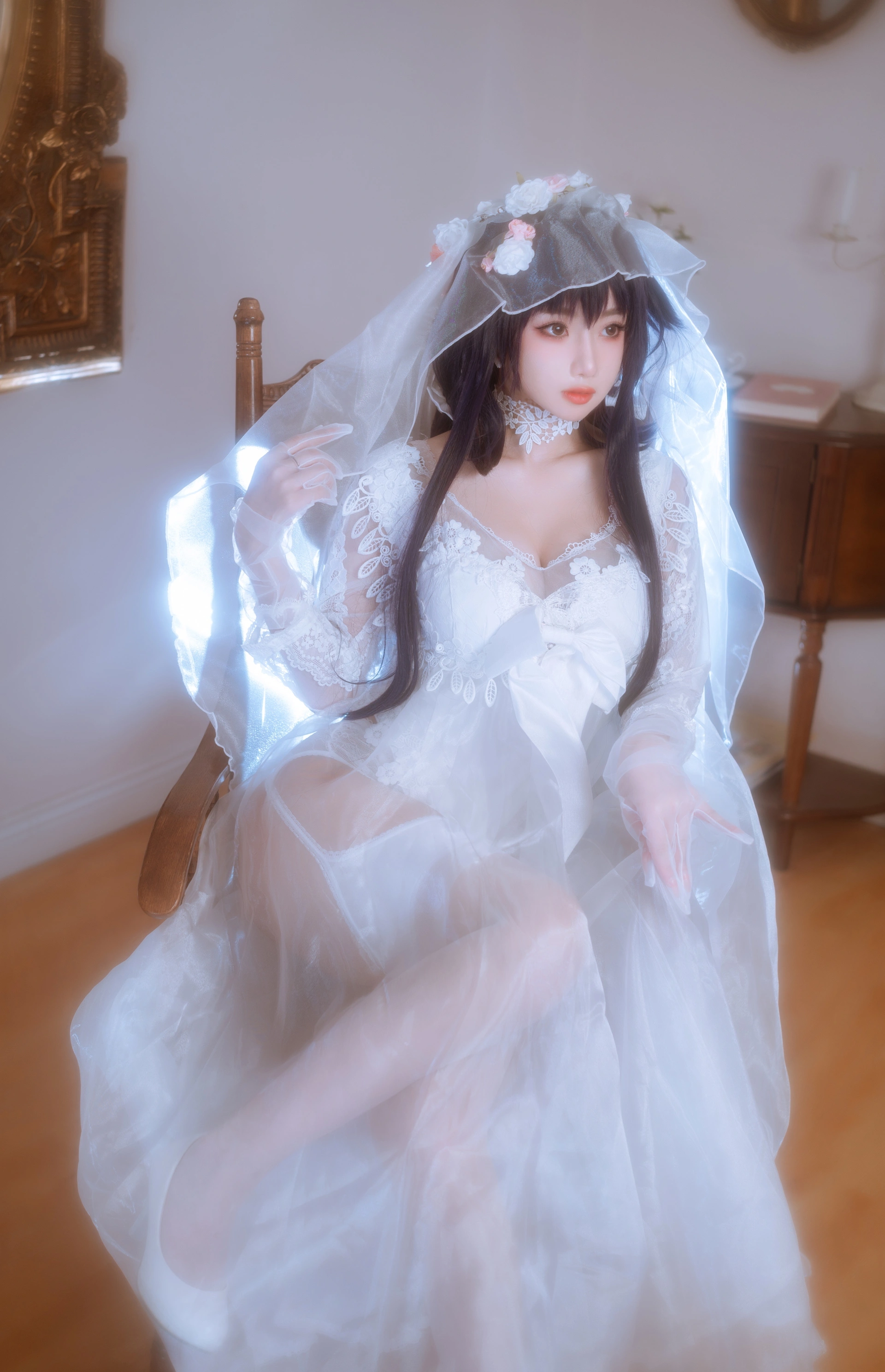 鬼畜瑶在不在w NO.043 57婚纱 3