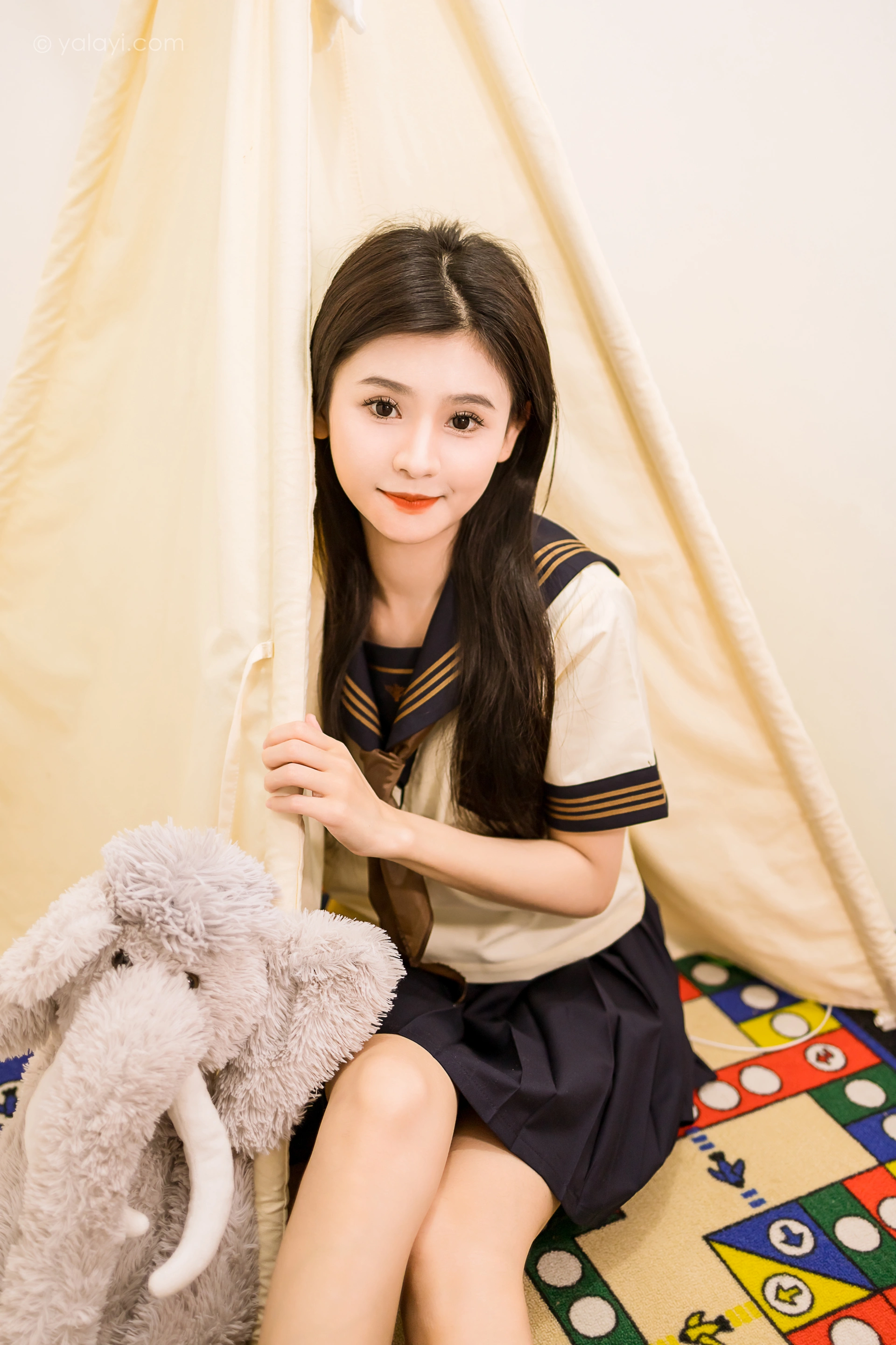 [YALAYI雅拉伊]2023.08.31 NO.1068 今天就穿jk吧 若婷 2