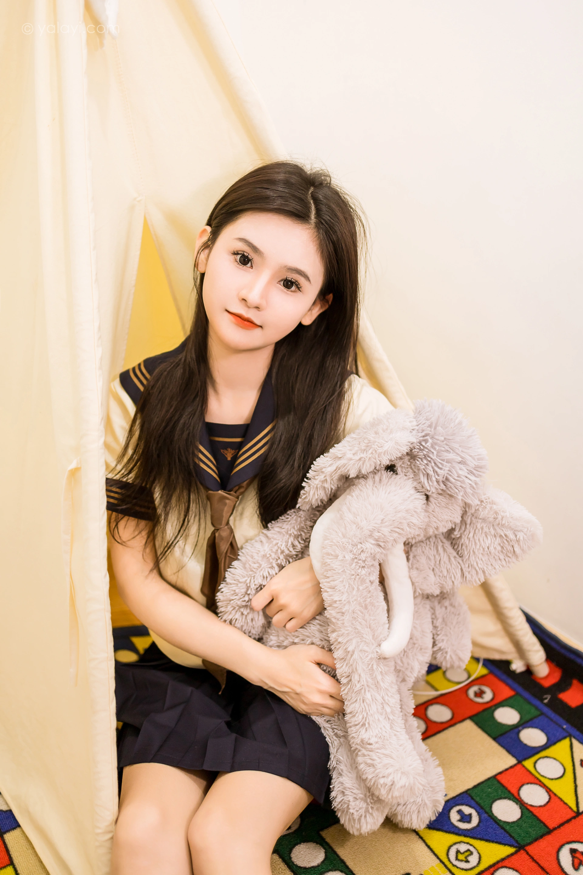 [YALAYI雅拉伊]2023.08.31 NO.1068 今天就穿jk吧 若婷 3