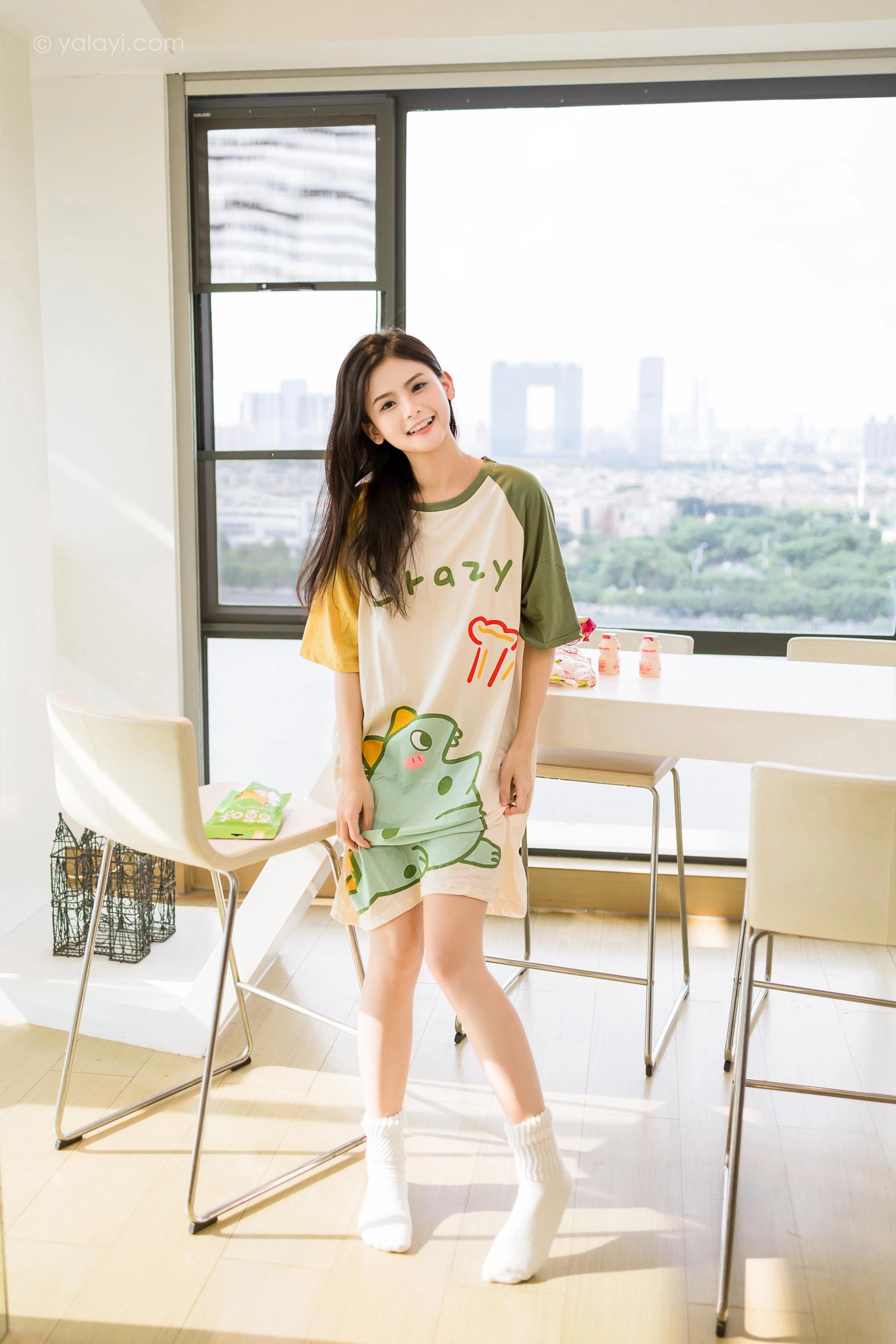 [YALAYI雅拉伊]2023.09.29 NO.1073 小恐龙睡衣 若婷 2