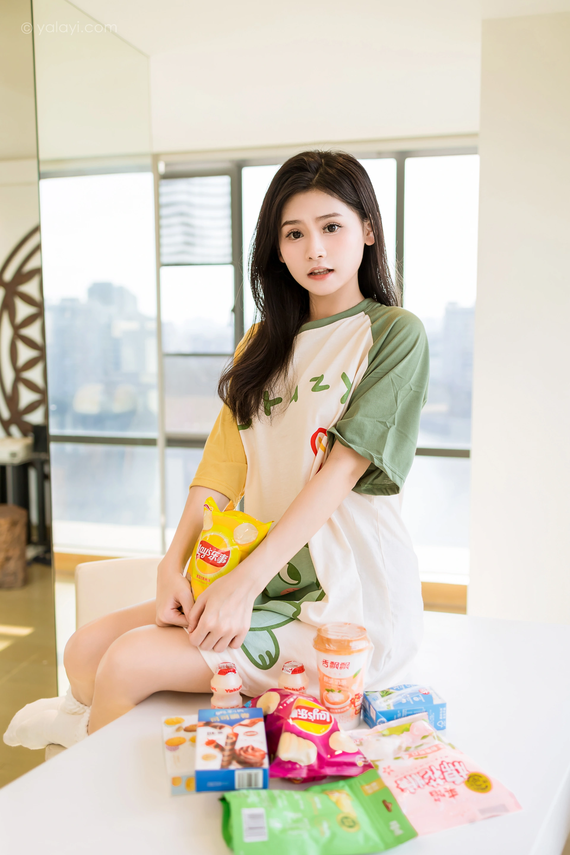 [YALAYI雅拉伊]2023.09.29 NO.1073 小恐龙睡衣 若婷 3